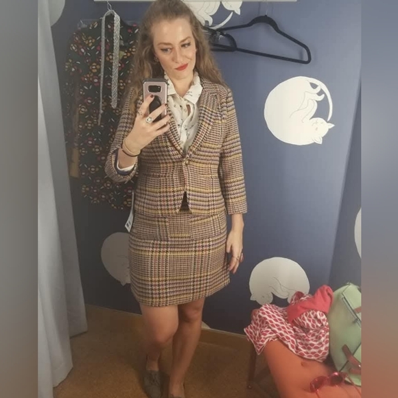 Modcloth Mini skirt and jacket set - Picture 4 of 4
